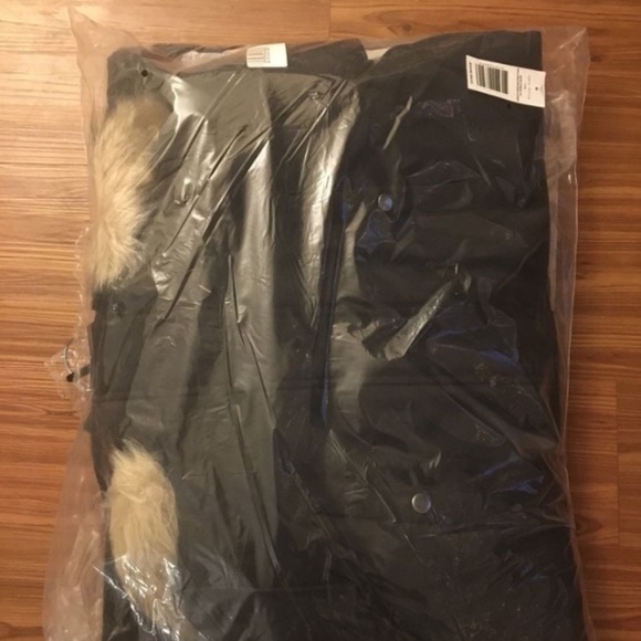 BRAND women Vero moda faux fur trim parka winter snow  jacket size S & M - Picture 5 of 6